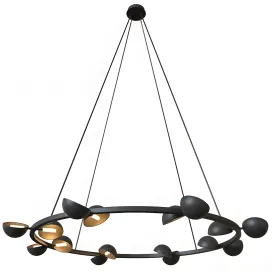 Avion round lights chandelier
